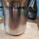 Jean Couzon champagne bucket in 18/10 stainless steel – France