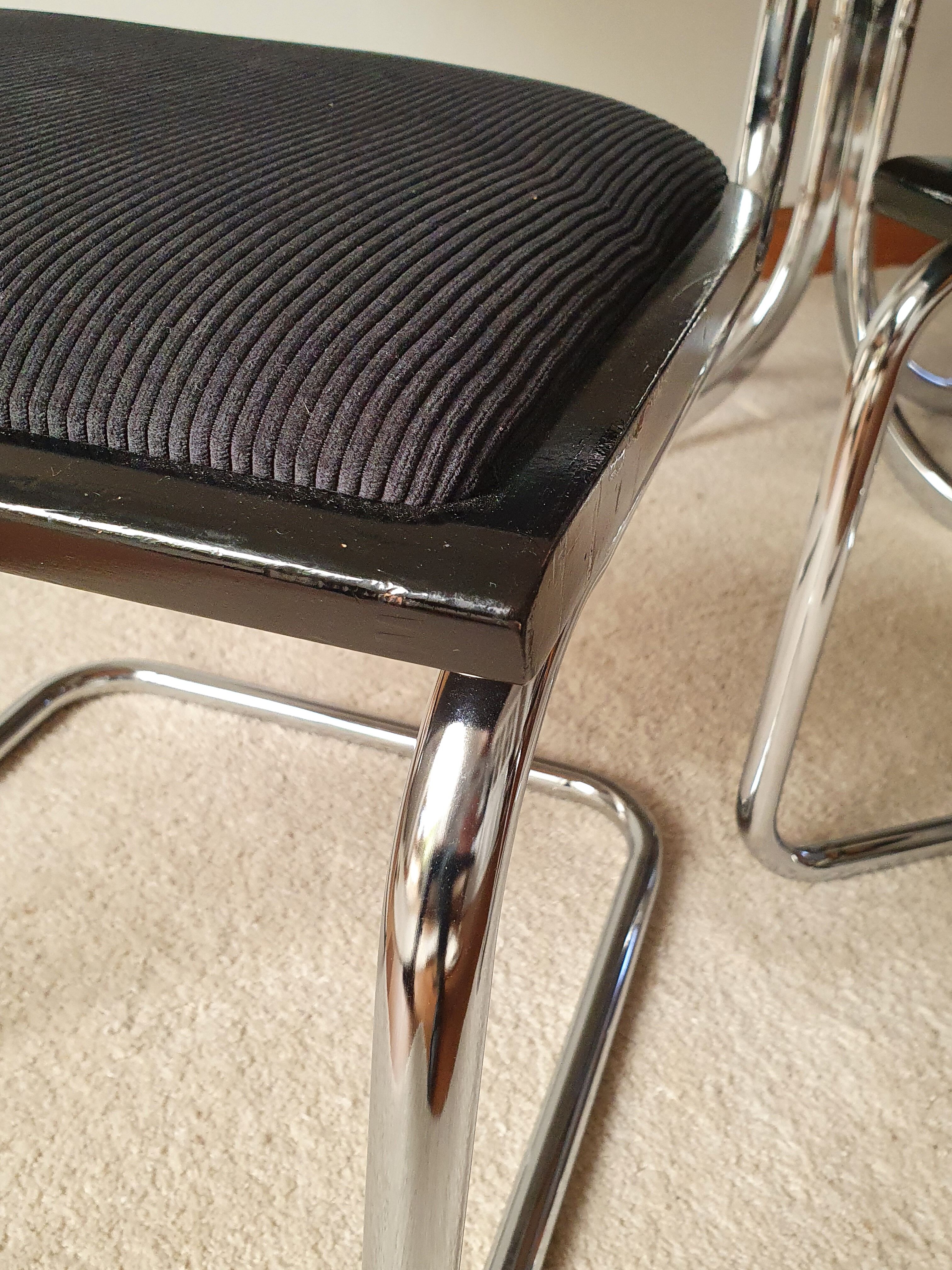 4 chairs B32 by Marcel Breuer