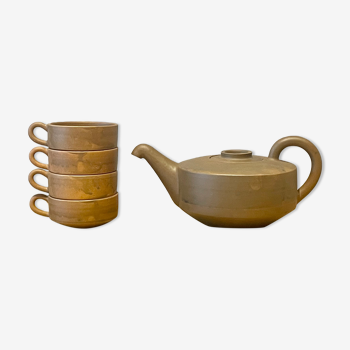 Sandstone tea set