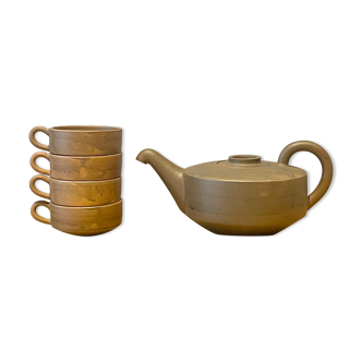 Sandstone tea set