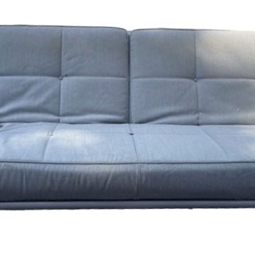 Ligne Roset family sofa, quilted bench