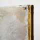 Sculptural Murano ice glass wall lamp, Italy 1970