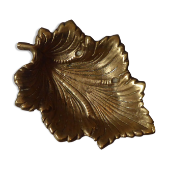Empty gilded bronze pocket