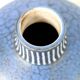 Vintage blue ceramic vase by Thoms Keramik, Germany, 1960s–1970s