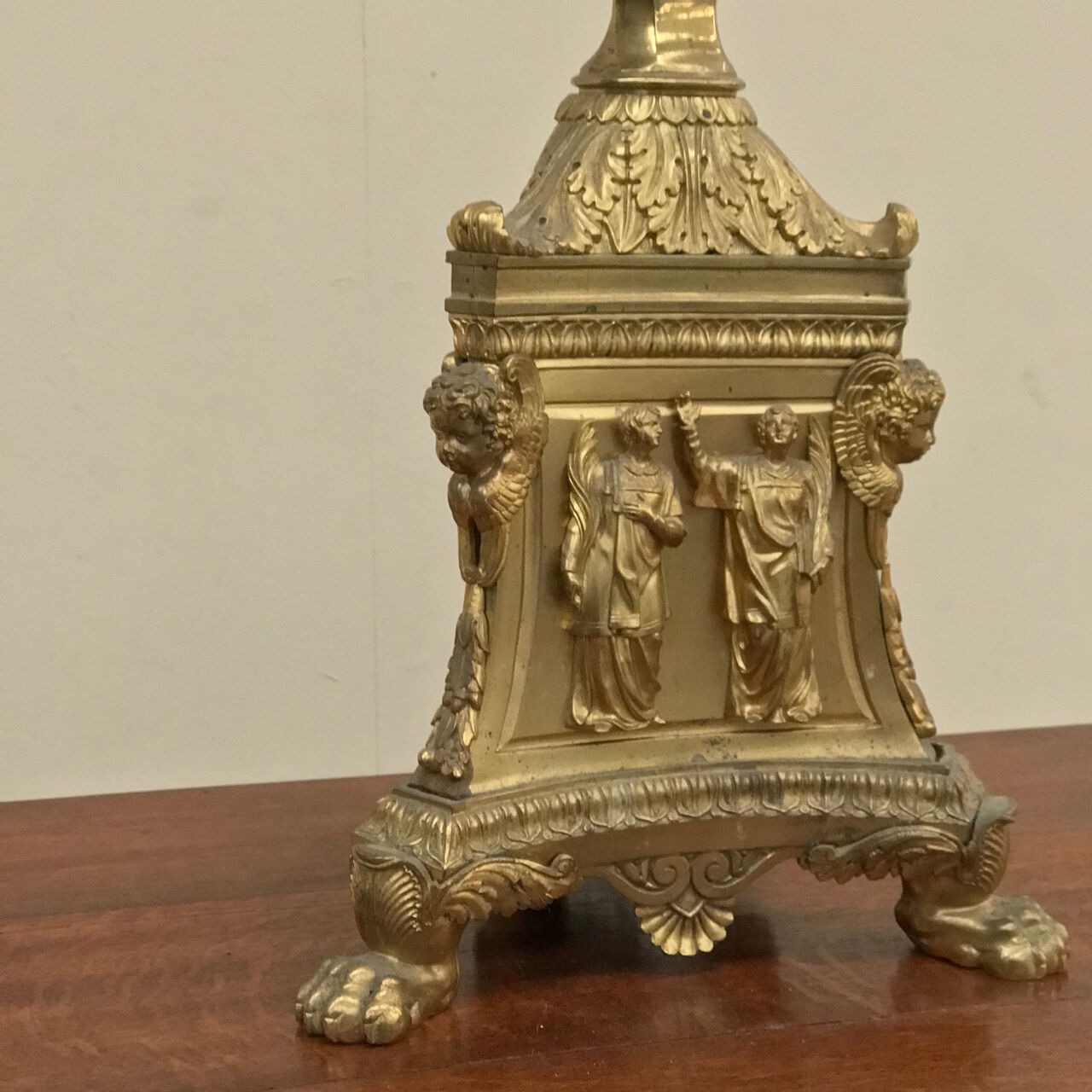 Louis XVI bronze floorlamp