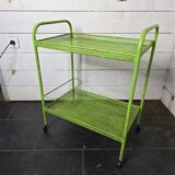 Rolling trolley Mathieu Matégot style from the 50s