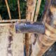 Bamboo shelf