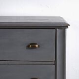 Antique grey chest of drawers (circa 1920)
