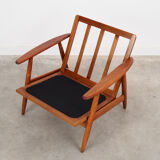 Beech armchair, Danish design, 1970s, production: Denmark