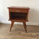 Table de chevet vintage pieds compas