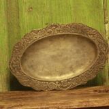 Ancien plat en etain