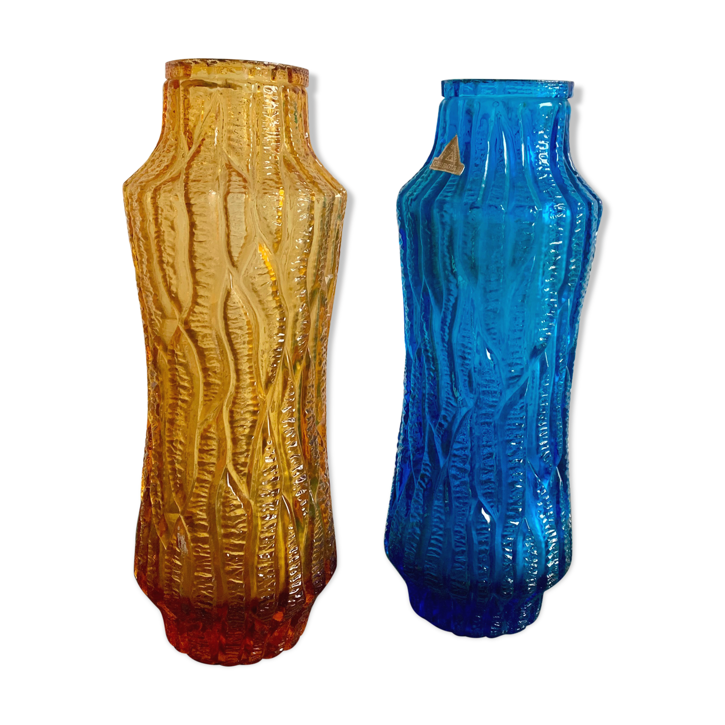 Pair of vintage vases, 1970s