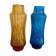Paire de vases vintage, années 1970