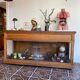 Antique exhibition counter