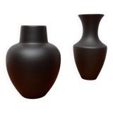 Vintage German vase in ceramic Wormser Terra-Sigillata, set of 2