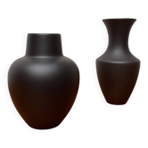 Vintage German vase in ceramic Wormser Terra-Sigillata, set of 2