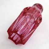 Small vintage faceted vase