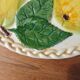 2 plats à tarte en barbotine