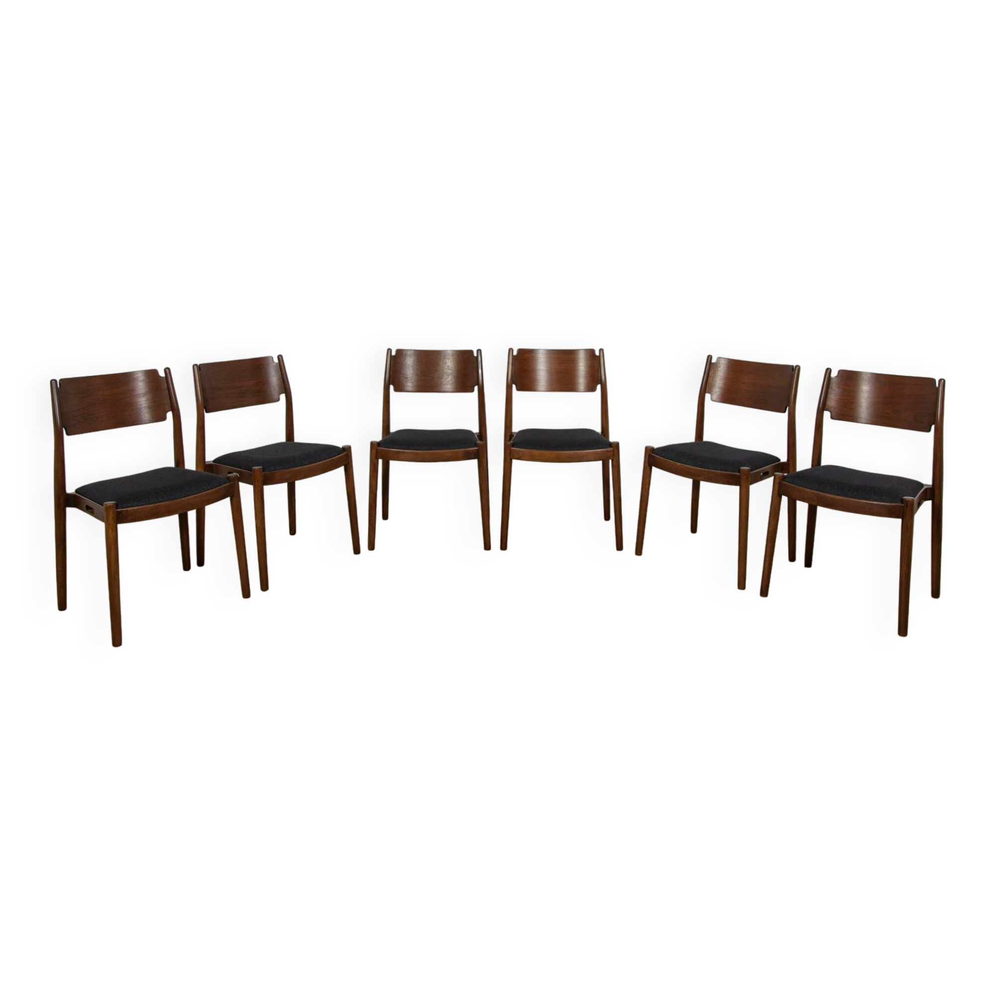 Mid-Century Danish Dining Chairs, 1960s, Set of 6