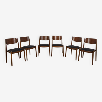 Mid-Century Danish Dining Chairs, 1960s, Set of 6