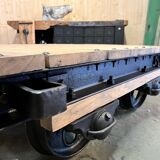 Former industrial mine wagon