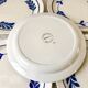 set of 5 dessert plates in Terre de Fer Salins model Jenny early 20th century
