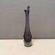 Purple/transperent Beak vase in mouth-blown glass of high quality. Danish design