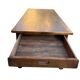 Table de ferme en bois massif - bois pommier sauvage