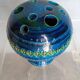 Vase aldo londi bitossi rimini blue ep 1960/70 italy