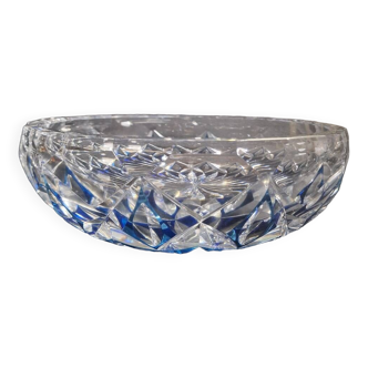 Val Saint Lambert cut crystal bowl