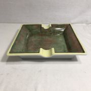 Old porcelain limoges stamp, signature sylvie 93 vintage ashtray