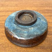 Mid-century German studio pottery bowl by Volker Ellwanger, 1960s.