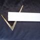 Pair of home wall light Arlus Bronze and opaline