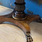 Table de canapé en acajou anglais du XIXe siècle
