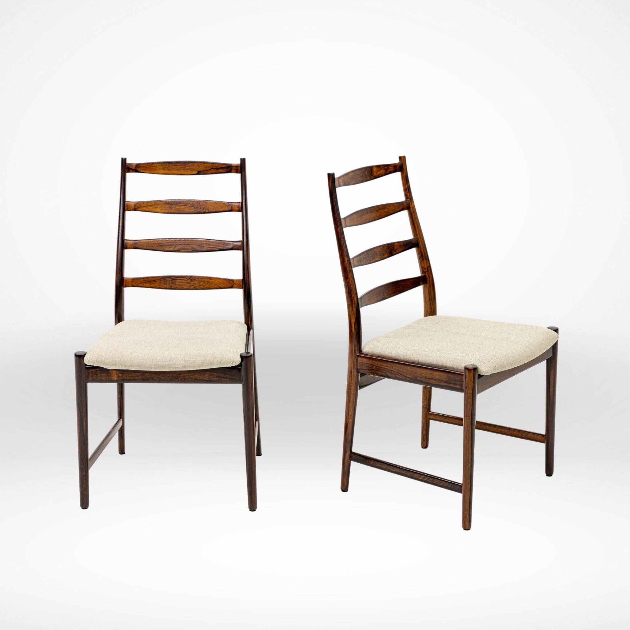 Torbjørn Afdal model 113 rosewood set of chairs