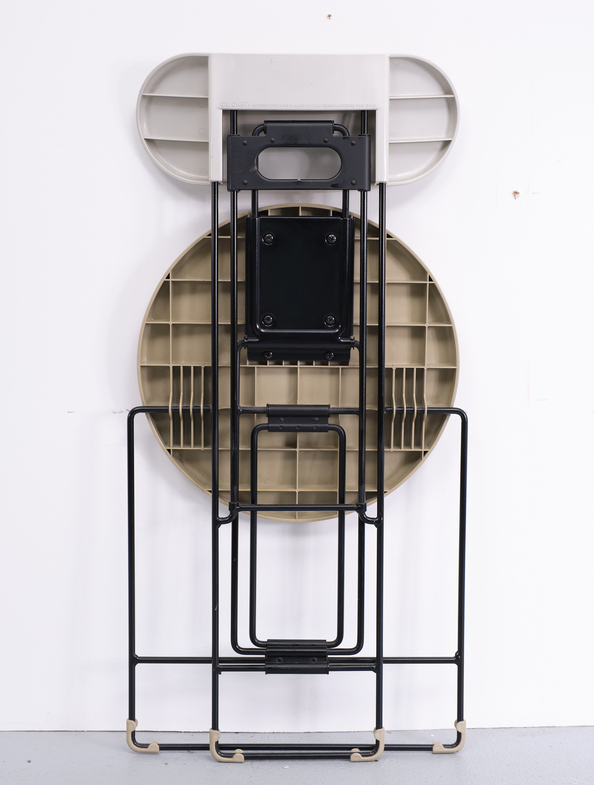 Chaise pliante post-moderne Andries Van Onck, 1984