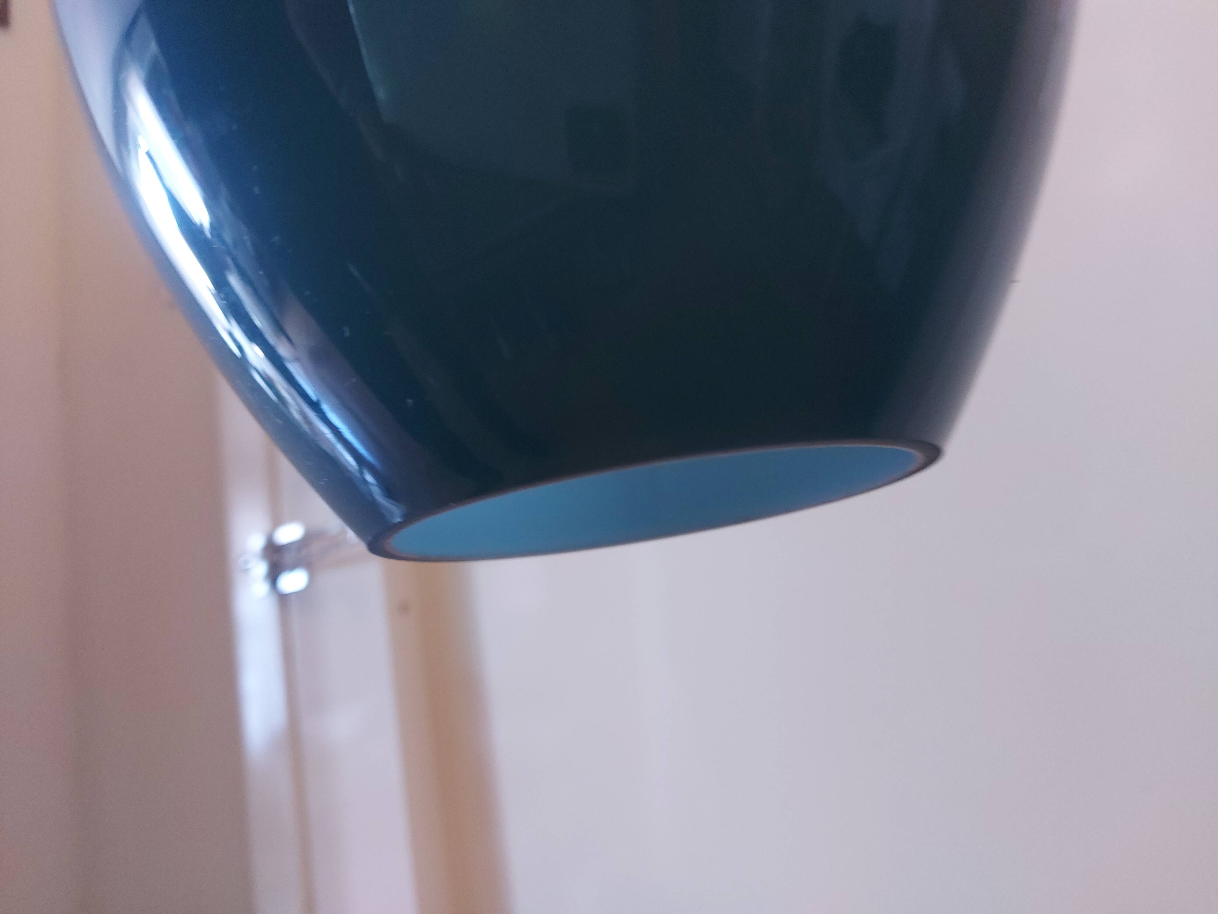 Scandinavian glass pendant light Holmegaard 50, 60's