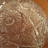 Large crystal salad bowl