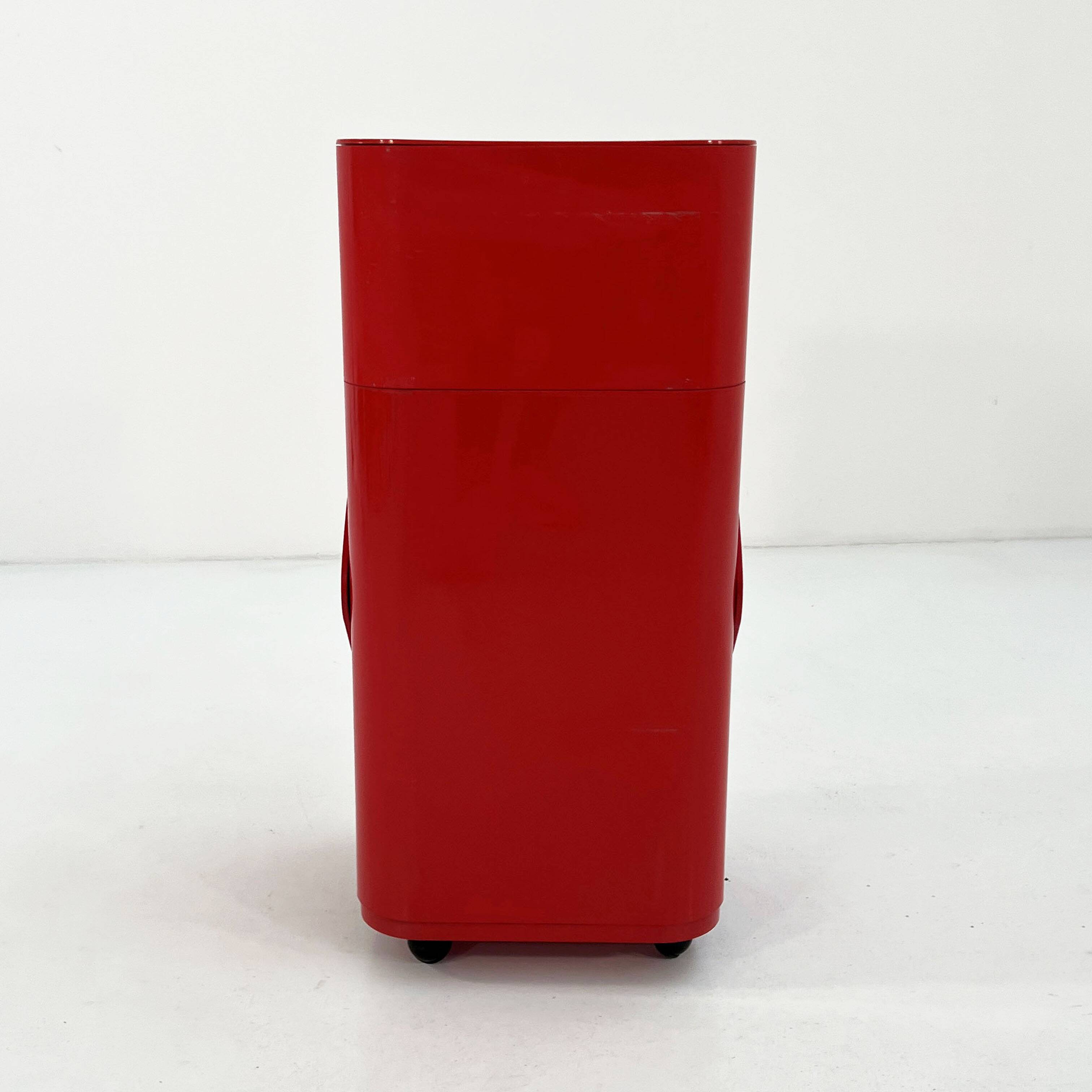 Chest of drawers with laundry basket by Anna Castelli Ferrieri for Kartell 1970