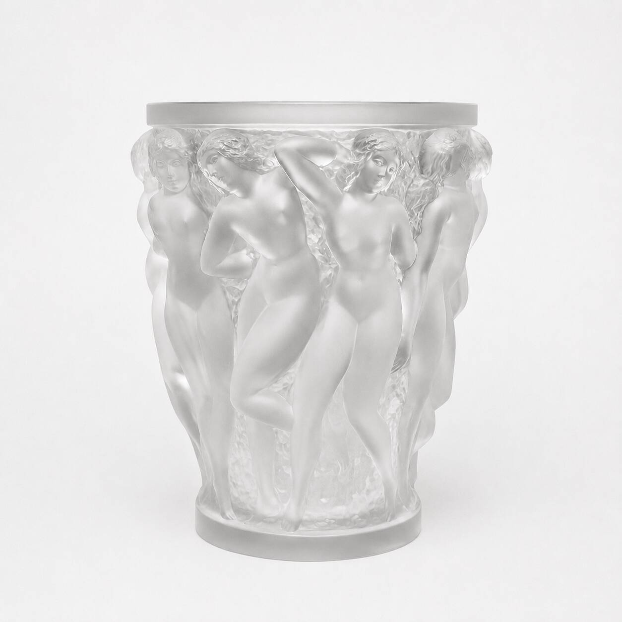 Lalique - Vase - Crystal - Bacchantes Vase Crystal