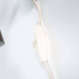 Vintage 1960s design wall/ceiling light, space age chrome.