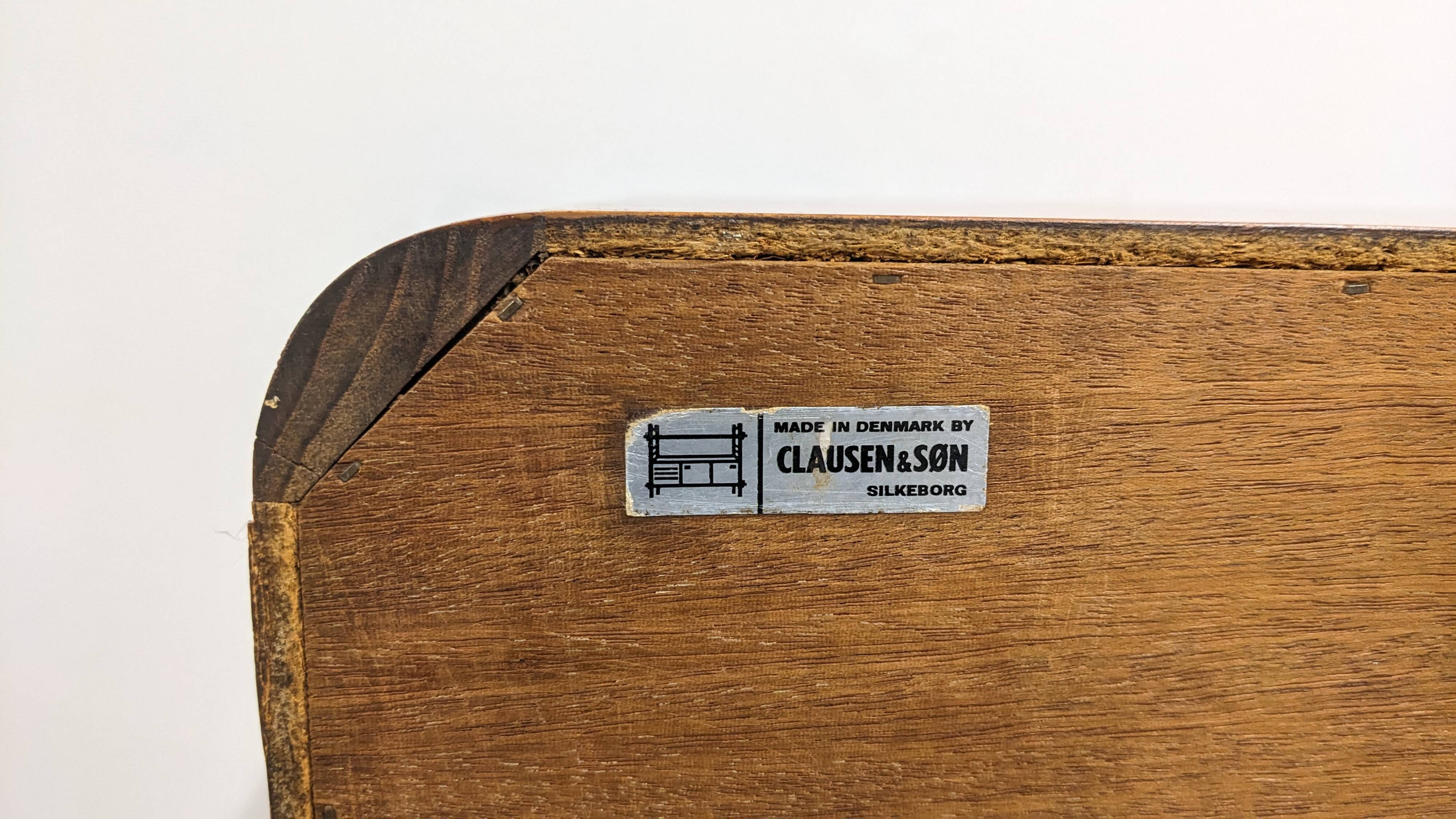 Teak enfilade by Johannes Andersen for Clausen & Son, Denmark 1960.