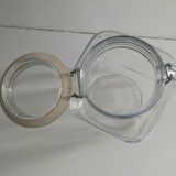Glass jar or candy box 4,250 l made Italy