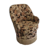 Vintage toad armchair, Belgium 60s