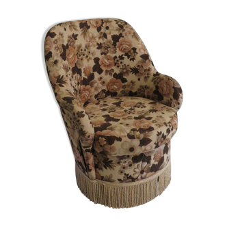 Vintage toad armchair, Belgium 60s