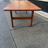 Scandinavian coffee table in solid teak 1970