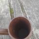 Vintage wooden vase