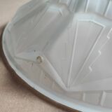 Hanots art deco ceiling light glass