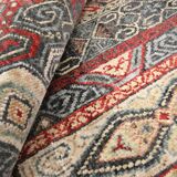 Handmade Traditional Indian Area Rug Fine Oriental Wool Carpet- 122x187cm