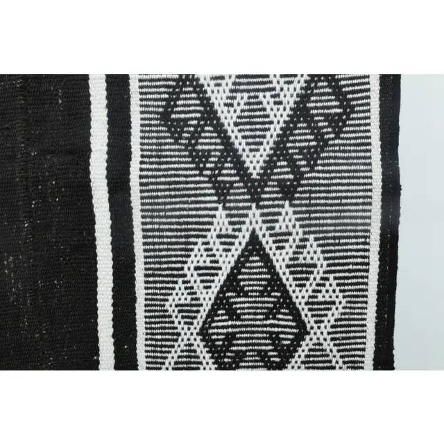 1970s Vintage Turkish Handmade Wool Cotton Gray Kilim Rug 147x197